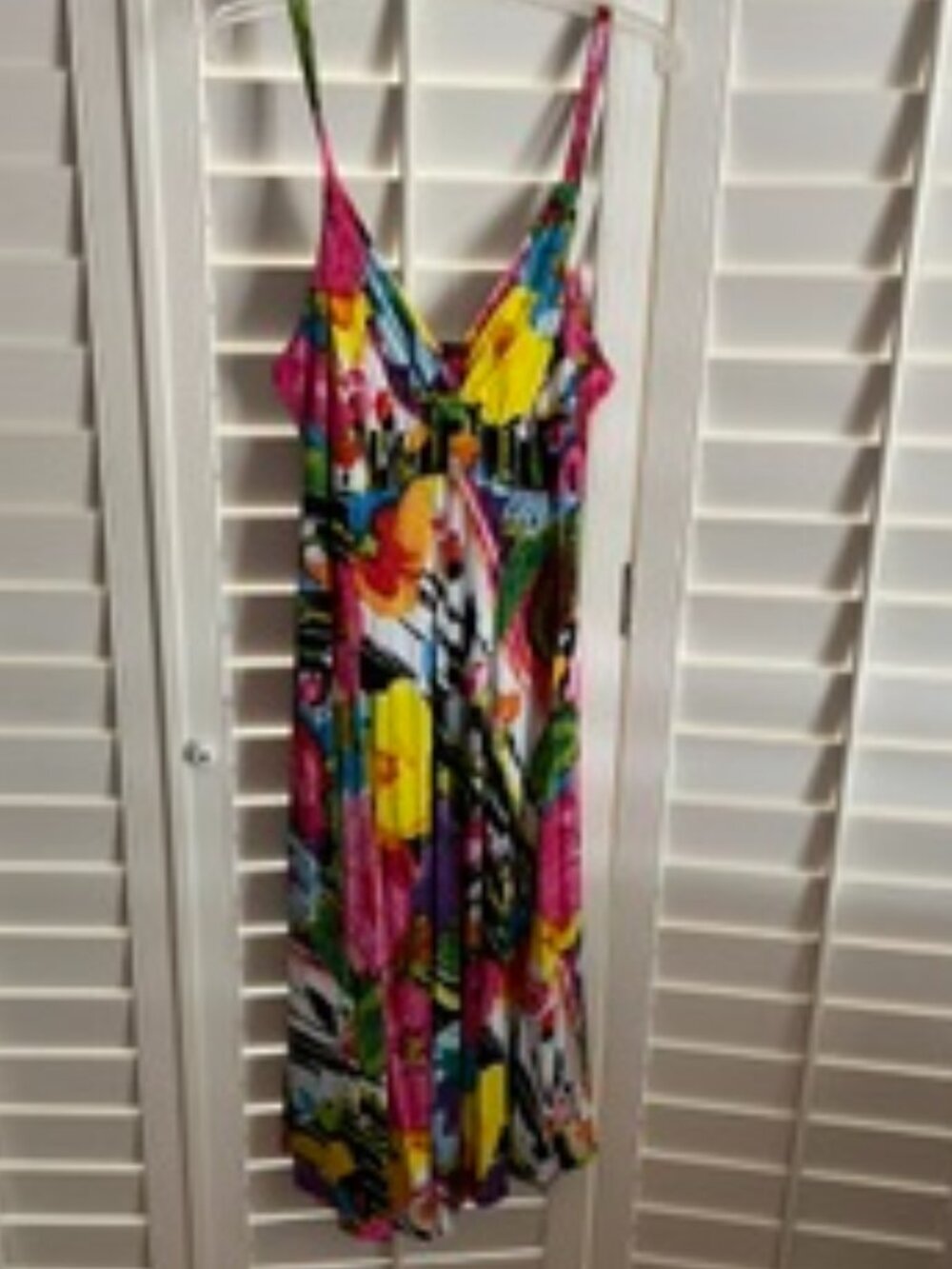 "Jams World" Multi-Colored Strappy Dress